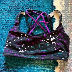 Lululemon free to be bra- wild *light support, A/B cup in size 2